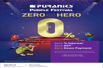 Puranik presents Purple Festival with Zero Bana Hero benefits